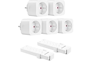 DEWENWILS Gniazdko radiowe z pilotem zdalnego sterowania, wtyczka wł./wył., bezprzewodowy przełącznik ścienny, nie wymaga kabla, 3680 W, rozszerzalny włącznik światła do dekoracji świątecznej, zasięg