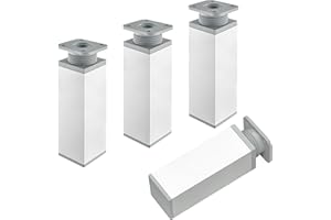 LHUIDDH 4 PCS Adjustable Furniture Legs Cabinet Legs (120mm)