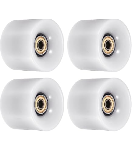 Roues De Longboard/cruiser AOB F26 - Lot De 4 - Polyuréthane 83A - Orange 74x52mm