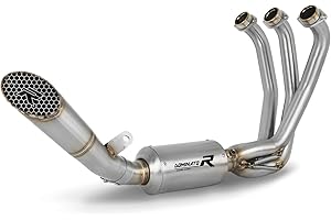 DOMINATOR EXHAUST SYSTEM DOMINATOR Sistema di scarico Low Level EX Collettore Silenziatore Terminale Marmitta GP3 compatibile con MT 09 2021-2023