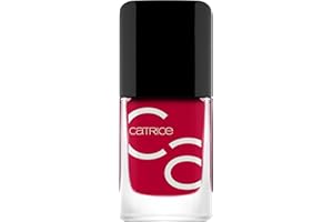 ‎CATRICE Catrice ICONAILS Gel Lacquer 169 Rasberry Pie, Gel Nagellack in Dunkelrot, langanhaltend, vegan, 10,5 ml