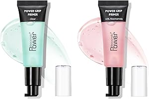 QJFHURB Power Grip Primer 2PCS Gel-Based Hydrating Face Primer Maquillage Hydratant Gel Base de Maquillage Primer Hydrating Grip Primer De Maquillage Grip Gel Primer Éclaircissant Base Lissante Maquillage