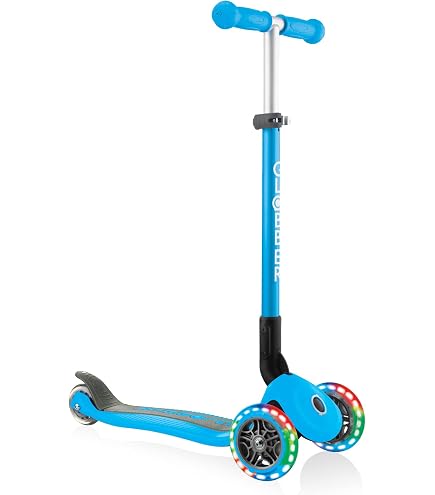 Trottinette 2 Roues Globber One K 180 Piston Vintage Deluxe – Pliable En 1 Sec, Guidon Réglable – Pour Ados Et Adultes Jusqu'à 100 Kg - 5