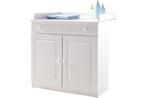 Ticaa Baby Wickelkommode Adam Kiefer Weiß