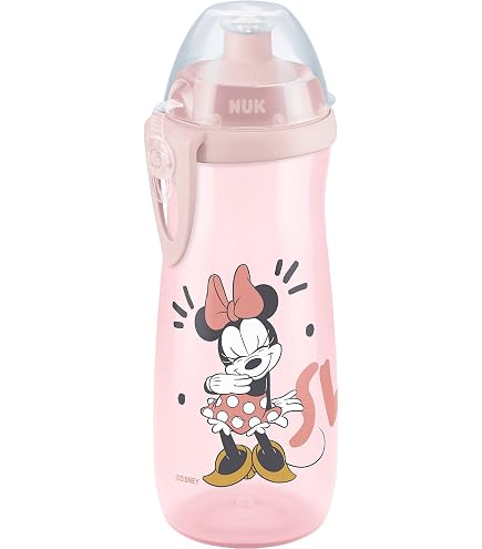 Stor Schulanfangs-Set Mit Minnie Mouse – BPA-freie 380 Ml Trinkflasche & Brotdose Mit Besteck