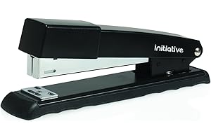 PRODBUY Black Metal Full Strip Stapler with 5,000 Staples 24/6-26/6 Office Heavy Duty