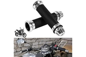 MISS MOLY 7/8" 22mm Motorrad Griffe rutschfest Gummi Lenkergriffe