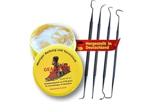GEAR- FLON Modelleisenbahn Fett – Premium Teflonfett PTFE - Hochleistungs Modellbahn Schmiermittel – Modellbahn Fett für Lokomotiven & Getriebe – Präzisionsfett für Modelleisenbahn (50ml)