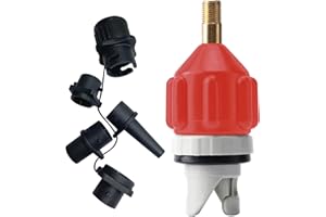 WOUMON SUP Pump Adapters,Air Valve Converter,Multifunction Air Valve Attachment for Kayak,Paddle Board,Canoe,Inflatable Boat
