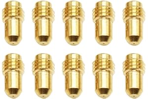 JSKWIKE #30-52 Brass Carburettor Nozzles for 1488 Dellorto PHBD MAMB UAUB PHBG Idle Nozzle M5Thread Motorcycle Accessory Nozzle Pack of 10