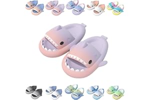 Giltpeak Cloud Shark Slides Kids - Chaussons pour enfant - Antidérapantes - Motif requin - Pour la plage
