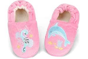 MK MATT KEELY Pantofole Inverno Ragazzi Ragazze Caldo Peluche Antiscivolo Pantofola a Casa per Bambini