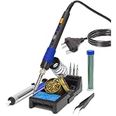 YIHUA 928D-III Portable Digital Soldering Iron Kit with Temperature Stabilization Function and LED Display for Soldering and