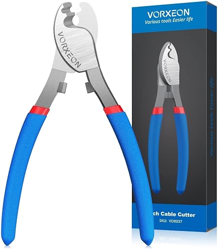 Coupe Câble Cuivre Et Aluminium 424025 E-Robur - Outil Professionnel Robuste