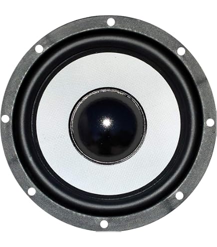 Woofer Master Audio CW801/4 Da 20 Cm (8") – 150W RMS, 300W Max, Impedenza 4 Ohm, Cono In Cellulosa, Sospensione Rigida – Per Auto E Portiere