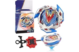 FGJCJ Kreisel Beyblade Metal Fusion, Kreisel Béy Blade mit Launcher, Gyro Metall Super Combat, Beyblade Kreisel Metal Fusion, Beyblade Kreisel mit Burst-Launcher, für Jugendliche 3 4 5 6 7 8 9 Jahre