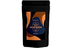 roastmarket you got roasted! Espresso Daily Grind (500g) Bio & Fairtrade - Ganze Espressobohnen - Ideal für Siebträger & Vollautomaten - Dunkle Röstung - Säurearm, Schokoladig, Nussig