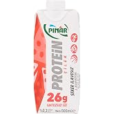 Pınar &Ccedil;ilekli Protein S&uuml;t 500 ml 26g Protein, Şeker İlavesiz