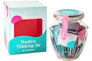 Only Good Vibes Positive Affirmation Jar - Read Me When with Inspirational Cards for Women, Men & Teens - Words of Affirmation Gifts, Kind Notes in a Jar for Daily Motivation