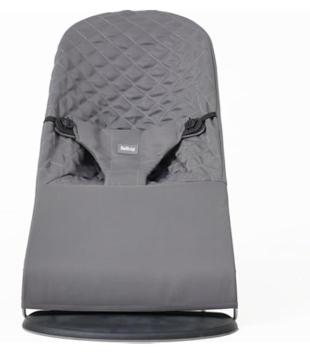 Transat et balancelle bébé Babybjorn BABYBJORN Transat Bliss coton Anthracite - avec jouet en