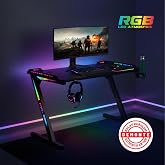 Aura RGB Ledli Oyuncu Masası