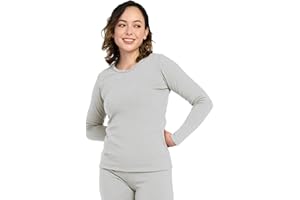 LAPASA Pacco da 2 o 1 Maglia Termica Donna Manica Lunga Fodera in Micro Pile - Pigiama Abbigliamento Intimo Canottiera Calda Elegante Elastica Traspirante Sportiva L15/L39/L42