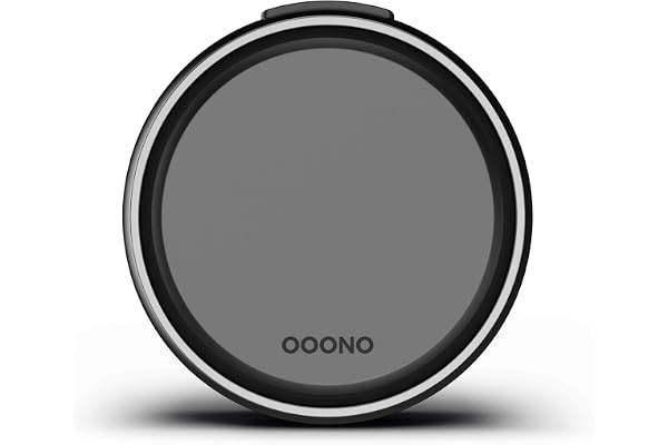 OOONO Co-Driver NO2 Plus Aluminium - Optimised Co-Driver for Car Warns of Speed Controls and Hazard Points - Rechargeable - LED Indicator - CarPlay & Android Car Compatible