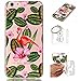 Produktbild Hülle iPhone 6 (4,7 Zoll) Hülle,TPU Case Schutzhülle Silikon Case,Niedliche Cartoon Malerei Durchsichtige TPU Bumper Handy Tasche Case Cover Etui für Apple iPhone 6 (4,7 Zoll) + Schlüsselanhänger (A) (10)