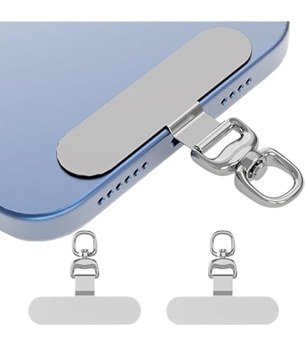 Fixation Téléphone Sans Colle 3 Coussinets Universels Simarro Pour Sangle Téléphone - Fixation Sécurisée Sans Colle - Compatible Tous Modèles Cordon Téléphone