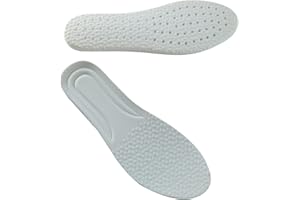 ‎AOMIDUO Aomiduo Einlagen Schuheinlagen Einlegesohlen Arbeitsschuhe Schweißfüße Schuhe Einlegesohlen Sport weich Dämpfung Memory Foam für Plattfüße Plantarfasziitis und lindert Fußkater für damen und herren