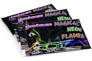 The Glowhouse Magic Neon Flames Mystical Fire Colourant (25 Pack)