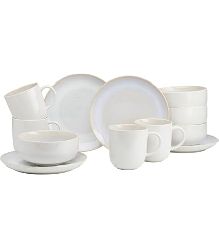 Service Petit-déjeuner Ritzenhoff & Breker Portofino 12 Pièces - Grès Gris