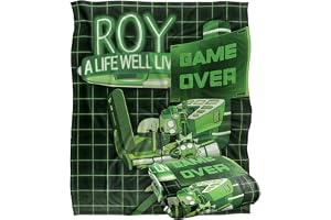 RICK AND MORTY Silkeslen Touch Supermjuk överkastfilt 152 x 127 cm