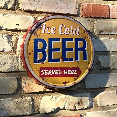 Antikas - la chapa de cerveza Vintage - la chapa de erveza como bandej