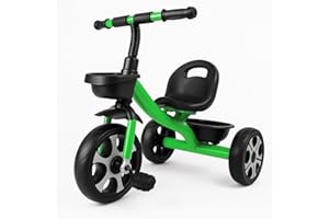 FOR YOUR LITTLE ONE Foryourlittleone Kids Trike Venture Tricycle Baby Push Bike | Age 18 Months to 6 Years | Gift Toddler Tricycles (Green)