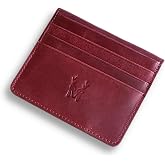 Modica Sazara &ndash; Genuine Leather Super Slim Minimalist Wallet, Modern Design, Casual Use, Slim Card Holder