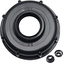 IBC Adapter Kappen Set - 3 Stück Mit 3/4" Innengewinde Inkl. Teflonband