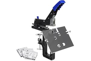 RAYSON Zszywacz do dużych obciążeń, ręczne zszywanie zarówno siodłowe, jak i płaskie, SH-04