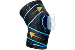 JONZZY Rodillera Deportiva Ajustable Para Menisco Y Ligamentos - Rodillera Para Hombres Y Mujeres Y Para Realizar Cualquier Tipo De Deporte Correr, Voleibol, Baloncesto, Mtb - Alivia El Dolor De Artritis