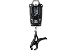 Rapala, Peson Digital à Contraste Élevé RHCDS50, Matériel de Pêche Précis, Écran LCD Haute Visibilité, Capacité 50kg, Idéal pour Pêcheurs Professionnels et Amateurs, Noir