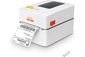 LVYUAN Drukarka etykiet 4x6 Termiczna drukarka DHL Label Printer etykieciarka biurkowa do kodów kreskowych, dla Amazon DHL DPD UPS FedEx Etsy Shopify Ebay