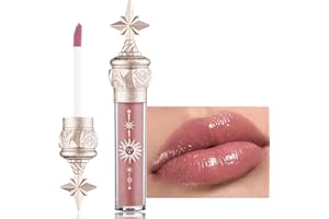 MEITREND Tinted Lip Balm,Lipstick Lipgloss Waterproof Long Lasting Lipstick for Lip Plumper Gloss And Makeup,Liquid Blush Lip Tint Gift (Milky Peachy Pink, One Size)