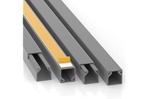 CILSON Canaleta de cable autoadhesiva, 20 m