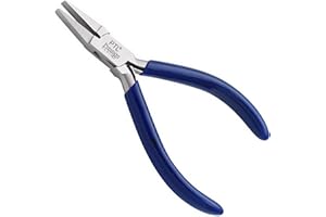 PTL Szczypce z płaskim nosem, narzędzia do produkcji biżuterii, miniaturowe szczypce pomysły na prezenty, hobby i kreatywność, narzędzia rzemieślnicze do sztuki i hobby