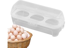 Conservazione delle uova trasparente | Contenitore per uova antiurto antiscivolo di grande capacità - Cestino Trasparente Con Scomparti Per Gite Picnic Pesca Campeggio Pw tools