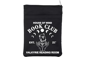 BAUNA ACOTAR - Funda para libro de mercancía A Court of Thorns and Roses Book Cover House Of Wind Gift Night Court Gift SJM Literatura Gift For Bookish Bibliophile (House Of Wind BM)