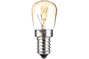 EVENLYAO Backofenlampe, Techgomade Ofen Glühbirnen Für Mikrowelle/Backofen, Hitzebeständig Bis 300° C Hohe Temperaturbeständigkeit