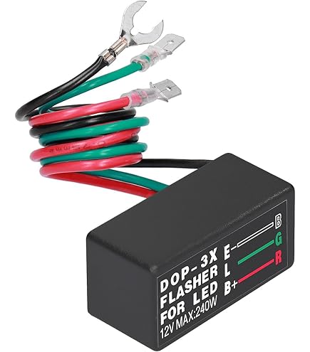 Gyrophare Led Qiping 2 Pack LED Feux Clignotants De Danger Sans