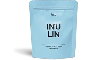 ‎FAIRMENT fairment Inulin Pulver aus der Chicoree-Wurzel (Zichorienwurzel) mit hohen Ballaststoffgehalt 1000g