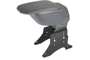 CARJOY Universel Accoudoir Voiture Central Gris